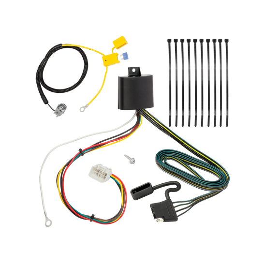 For 2016-2021 Mitsubishi Outlander 7-Way RV Wiring kit by: Tekonsha For 2016-2021 Mitsubishi Outlander 7-Way RV Wiring + Tekonsha Primus IQ Brake Control (Excludes: Outlander Sport or PHEV Models) By Tekonsha