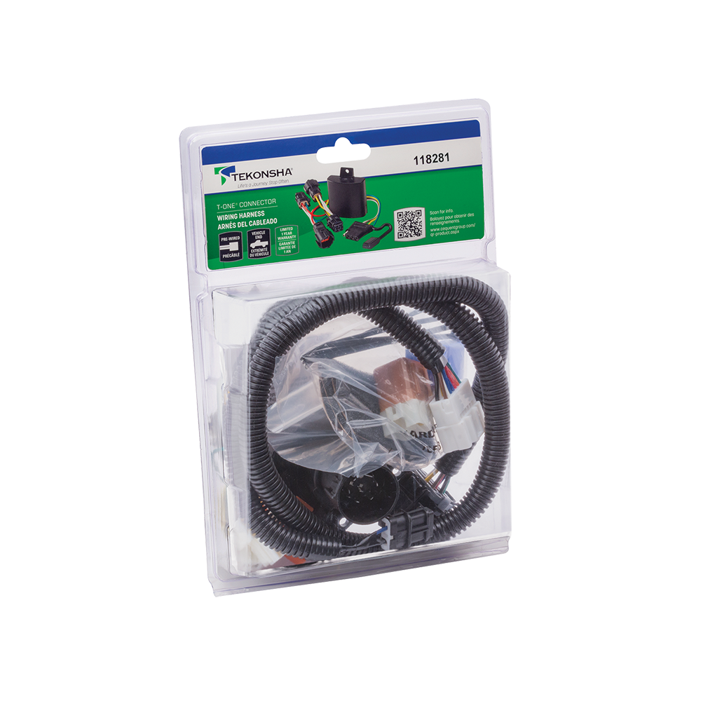 For 2005-2023 Nissan Frontier 7-Way RV Wiring kit by: Tekonsha For 2005-2023 Nissan Frontier 7-Way RV Wiring + Tekonsha Prodigy P3 Brake Control + Plug & Play BC Adapter (For (Canada Only) Models) By Tekonsha