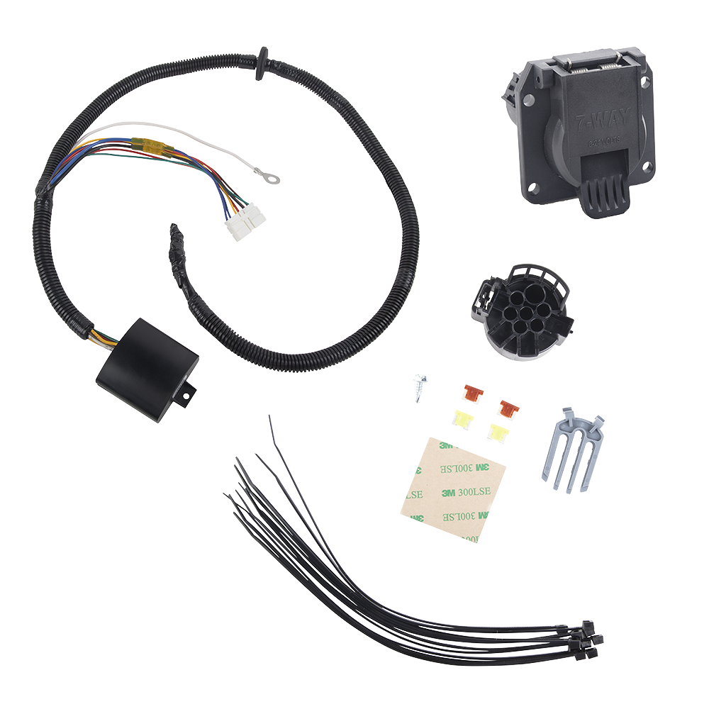 For 2014-2020 Acura MDX 7-Way RV Wiring kit by: Tekonsha For 2014-2020 Acura MDX 7-Way RV Wiring + Tekonsha Prodigy P2 Brake Control + Plug & Play BC Adapter By Tekonsha