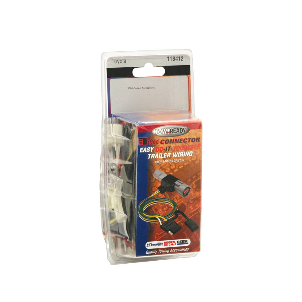 For 2006-2012 Toyota RAV4 7-Way RV Wiring kit by: Tekonsha For 2006-2012 Toyota RAV4 7-Way RV Wiring By Tekonsha