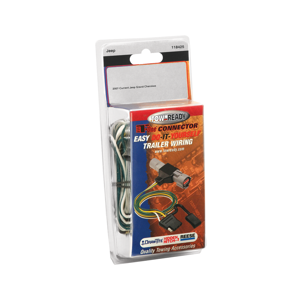 For 2007-2010 Jeep Grand Cherokee 7-Way RV Wiring kit by: Tekonsha For 2007-2010 Jeep Grand Cherokee 7-Way RV Wiring + Tekonsha Prodigy P2 Brake Control By Tekonsha
