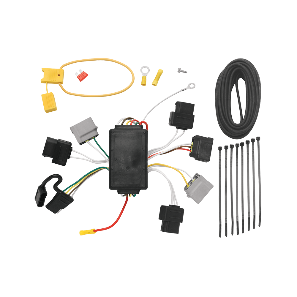 For 2005-2007 Ford Escape 7-Way RV Wiring kit by: Tekonsha For 2005-2007 Ford Escape 7-Way RV Wiring + Pro Series Pilot Brake Control + Generic BC Wiring Adapter By Tekonsha