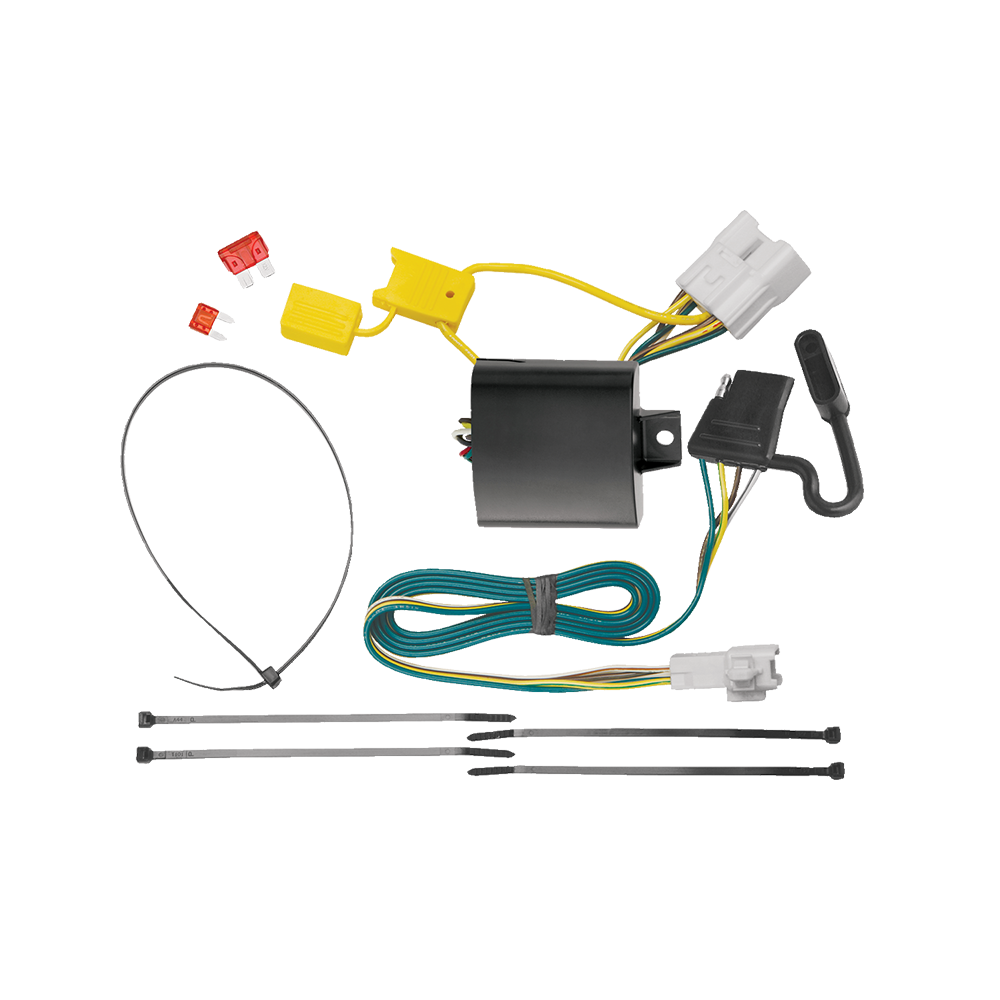For 2008-2013 Toyota Highlander 7-Way RV Wiring kit by: Tekonsha For 2008-2013 Toyota Highlander 7-Way RV Wiring + Tekonsha Prodigy P3 Brake Control By Tekonsha
