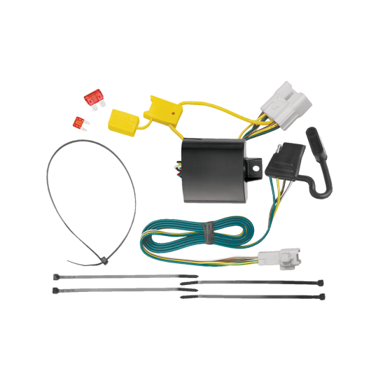 For 2008-2013 Toyota Highlander 7-Way RV Wiring kit by: Tekonsha For 2008-2013 Toyota Highlander 7-Way RV Wiring + Tekonsha Prodigy P3 Brake Control By Tekonsha