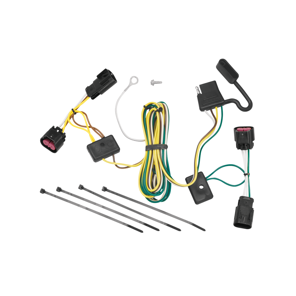 For 2009-2012 Chevy Traverse 7-Way RV Wiring kit by: Tekonsha For 2009-2012 Chevrolet Traverse 7-Way RV Wiring + Tekonsha Prodigy P3 Brake Control + Plug & Play BC Adapter By Tekonsha