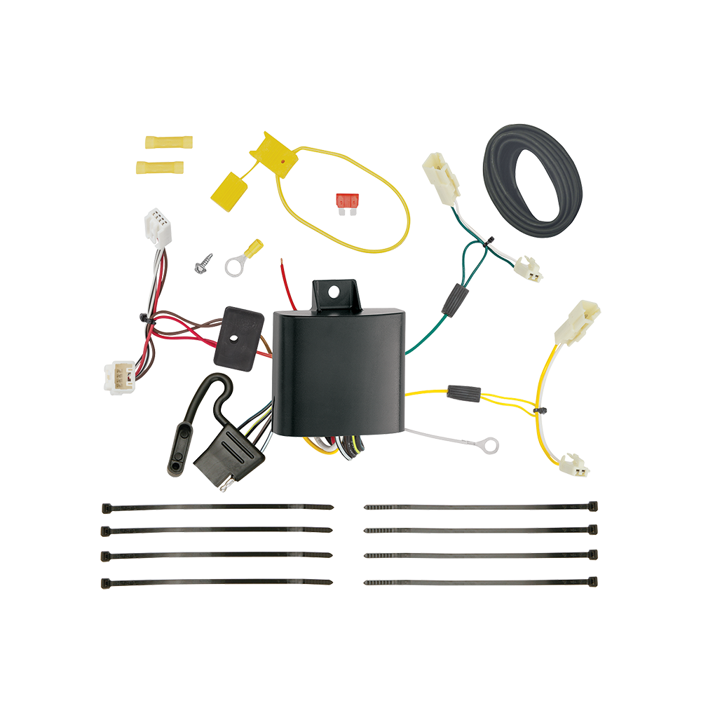 For 2011-2014 Toyota Sienna 7-Way RV Wiring + Pro Series POD Brake Control + Generic BC Wiring Adapter By Tekonsha