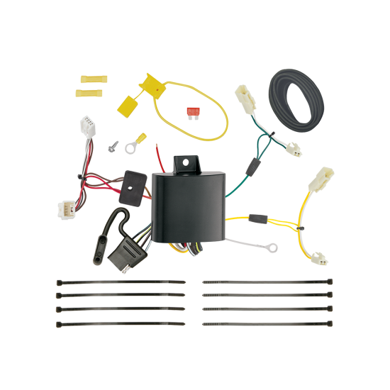 For 2011-2014 Toyota Sienna 7-Way RV Wiring kit by: Tekonsha For 2011-2014 Toyota Sienna 7-Way RV Wiring + Tekonsha Primus IQ Brake Control By Tekonsha