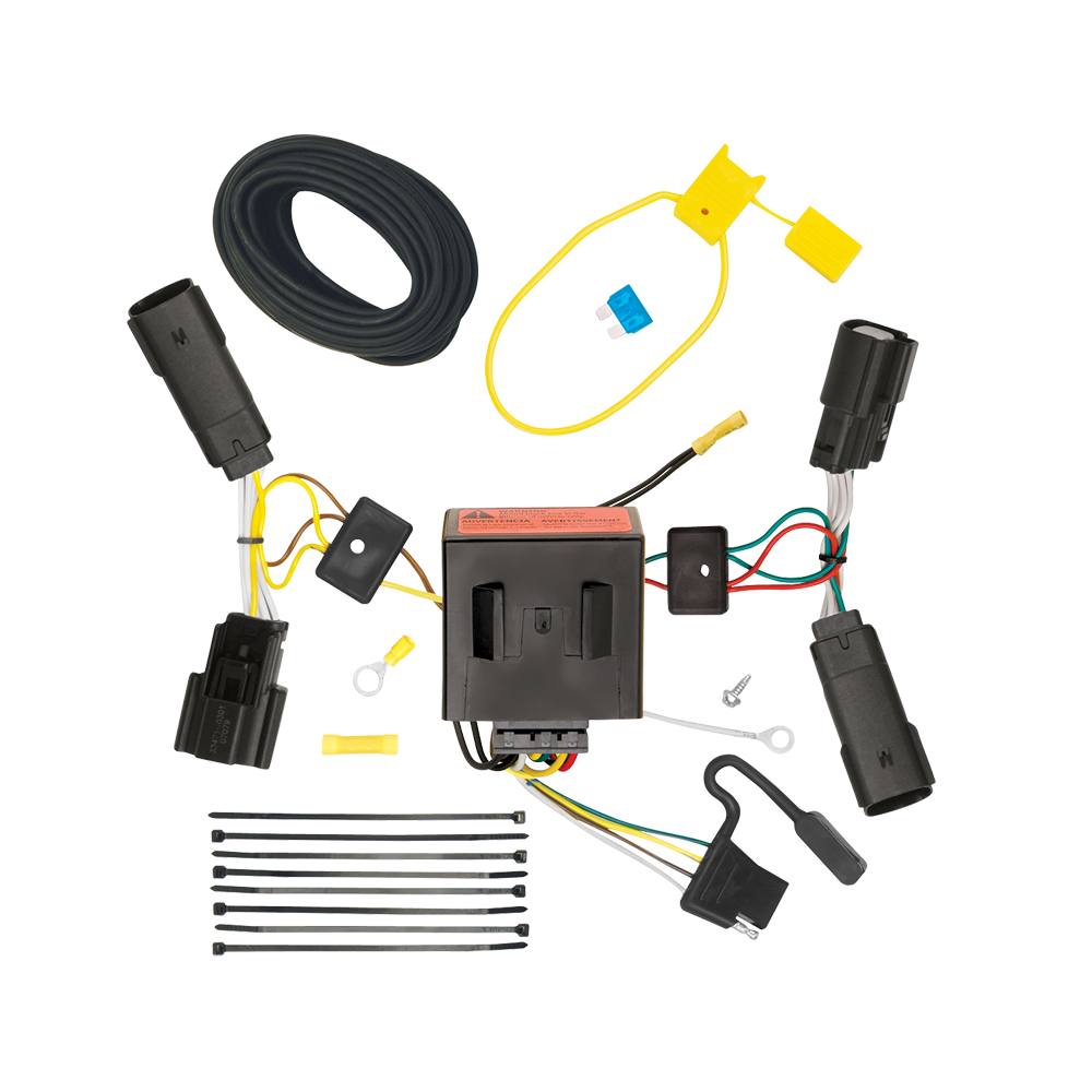 For 2011-2014 Ford Edge 7-Way RV Wiring kit by: Tekonsha For 2011-2014 Ford Edge 7-Way RV Wiring By Tekonsha
