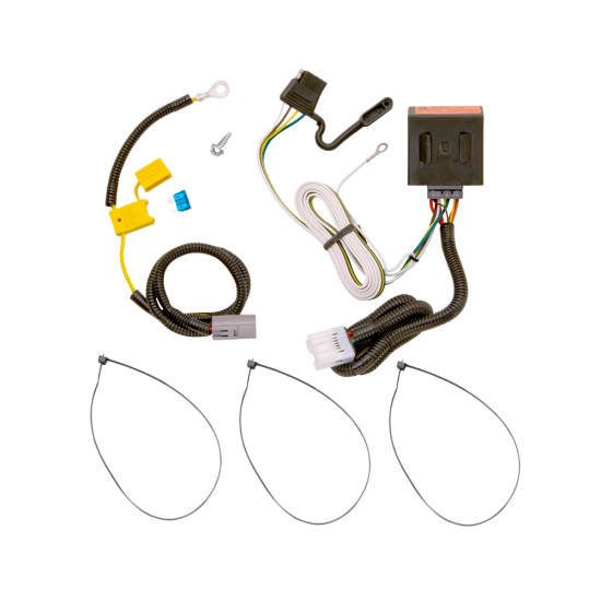 For 2007-2013 Mitsubishi Outlander 7-Way RV Wiring kit by: Tekonsha For 2007-2013 Mitsubishi Outlander 7-Way RV Wiring + Tekonsha Brakeman IV Brake Control + Generic BC Wiring Adapter (Excludes: Outlander Sport or PHEV Models) By Tekonsha