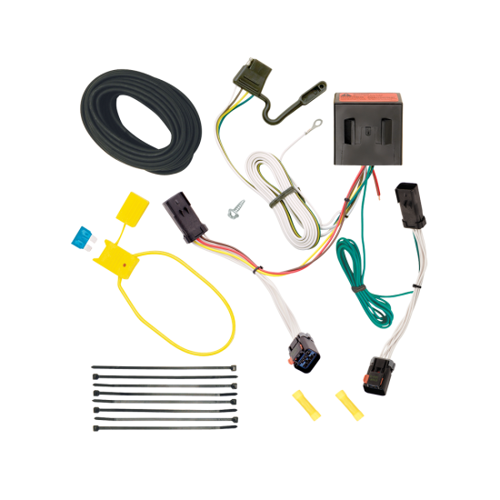 For 2002-2007 Jeep Liberty 7-Way RV Wiring kit by: Tekonsha For 2002-2007 Jeep Liberty 7-Way RV Wiring + Pro Series Pilot Brake Control + Generic BC Wiring Adapter By Tekonsha