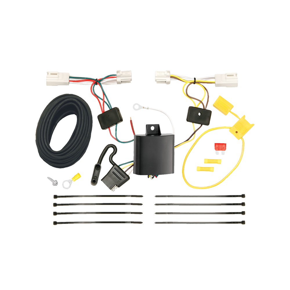For 2011-2019 Mitsubishi Outlander Sport 7-Way RV Wiring kit by: Tekonsha For 2011-2019 Mitsubishi Outlander Sport 7-Way RV Wiring By Tekonsha