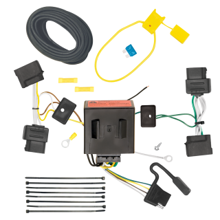 For 2009-2014 Ford E-350 Econoline Super Duty 7-Way RV Wiring kit by: Tekonsha For 2009-2014 Ford E-350 Econoline Super Duty 7-Way RV Wiring + Tekonsha Prodigy P2 Brake Control + Plug & Play BC Adapter By Tekonsha