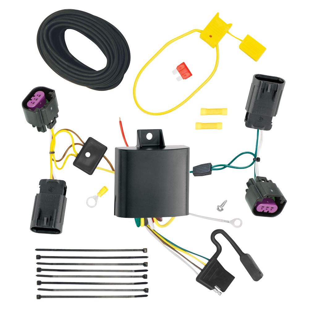 For 2012-2020 Dodge Journey 7-Way RV Wiring kit by: Tekonsha For 2012-2020 Dodge Journey 7-Way RV Wiring + Tekonsha Voyager Brake Control + Generic BC Wiring Adapter (Excludes: w/LED Taillights Models) By Tekonsha