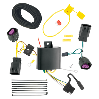 For 2012-2020 Dodge Journey 7-Way RV Wiring kit by: Tekonsha For 2012-2020 Dodge Journey 7-Way RV Wiring + Pro Series POD Brake Control + Generic BC Wiring Adapter (Excludes: w/LED Taillights Models) By Tekonsha