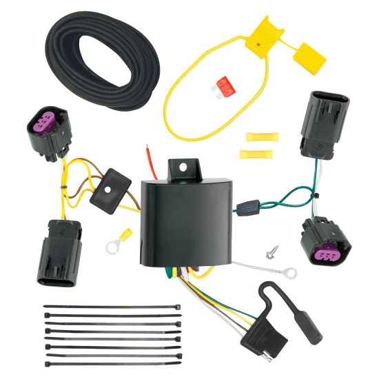 For 2012-2020 Dodge Journey 7-Way RV Wiring kit by: Tekonsha For 2012-2020 Dodge Journey 7-Way RV Wiring + Tekonsha Voyager Brake Control + Generic BC Wiring Adapter (Excludes: w/LED Taillights Models) By Tekonsha