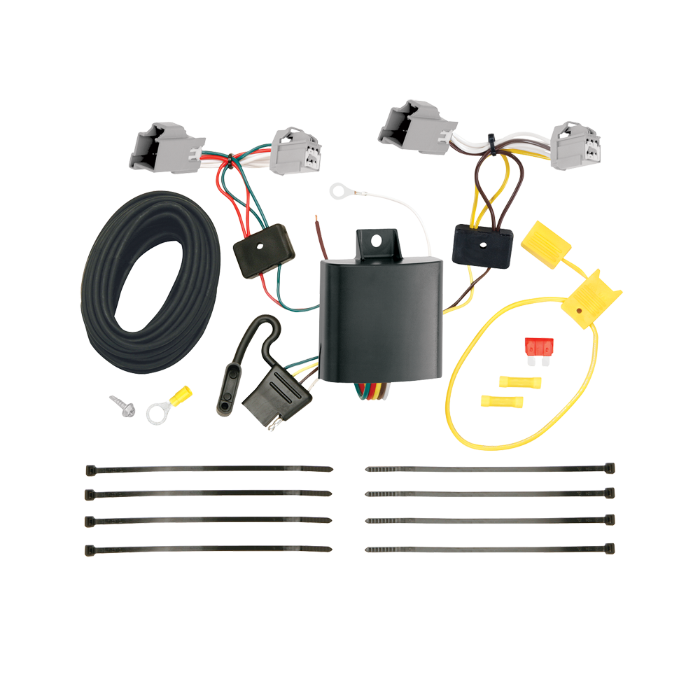 For 2010-2019 Ford Taurus 7-Way RV Wiring kit by: Tekonsha For 2010-2019 Ford Taurus 7-Way RV Wiring + Tekonsha BRAKE-EVN Brake Control + Generic BC Wiring Adapter (For Sedan Models) By Tekonsha