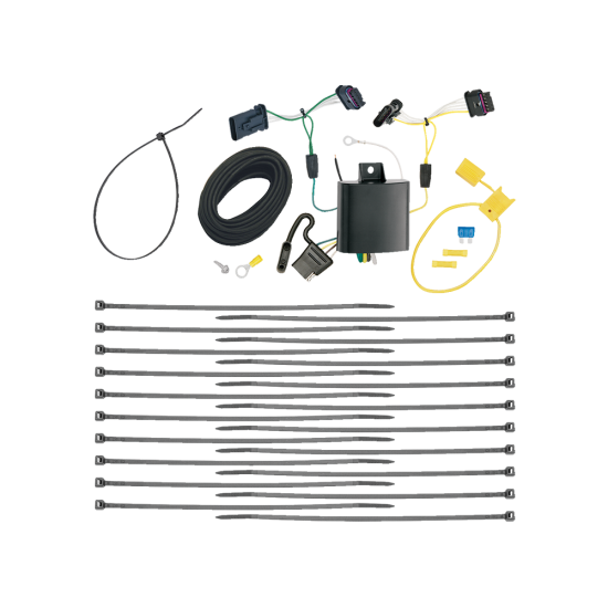 For 2015-2023 Jeep Renegade 7-Way RV Wiring kit by: Tekonsha For 2015-2023 Jeep Renegade 7-Way RV Wiring + Pro Series Pilot Brake Control + Generic BC Wiring Adapter By Tekonsha