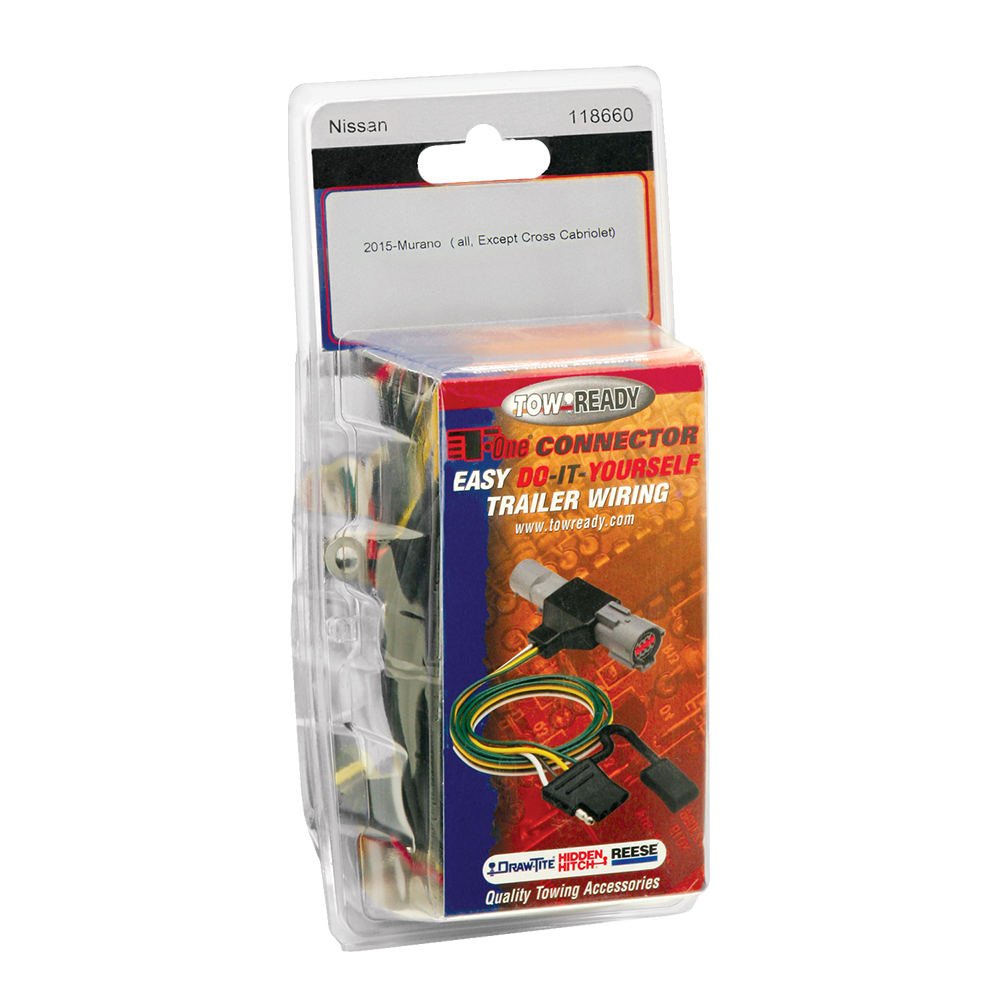 For 2015-2024 Nissan Murano 7-Way RV Wiring kit by: Tekonsha For 2015-2024 Nissan Murano 7-Way RV Wiring By Tekonsha