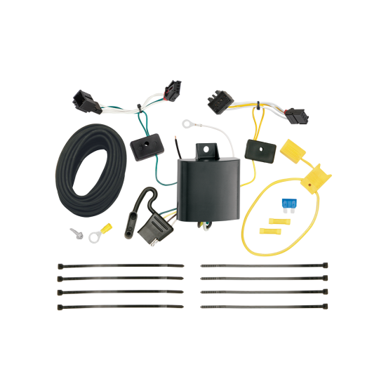 For 2012-2017 Volkswagen Tiguan 7-Way RV Wiring kit by: Tekonsha For 2012-2017 Volkswagen Tiguan 7-Way RV Wiring By Tekonsha
