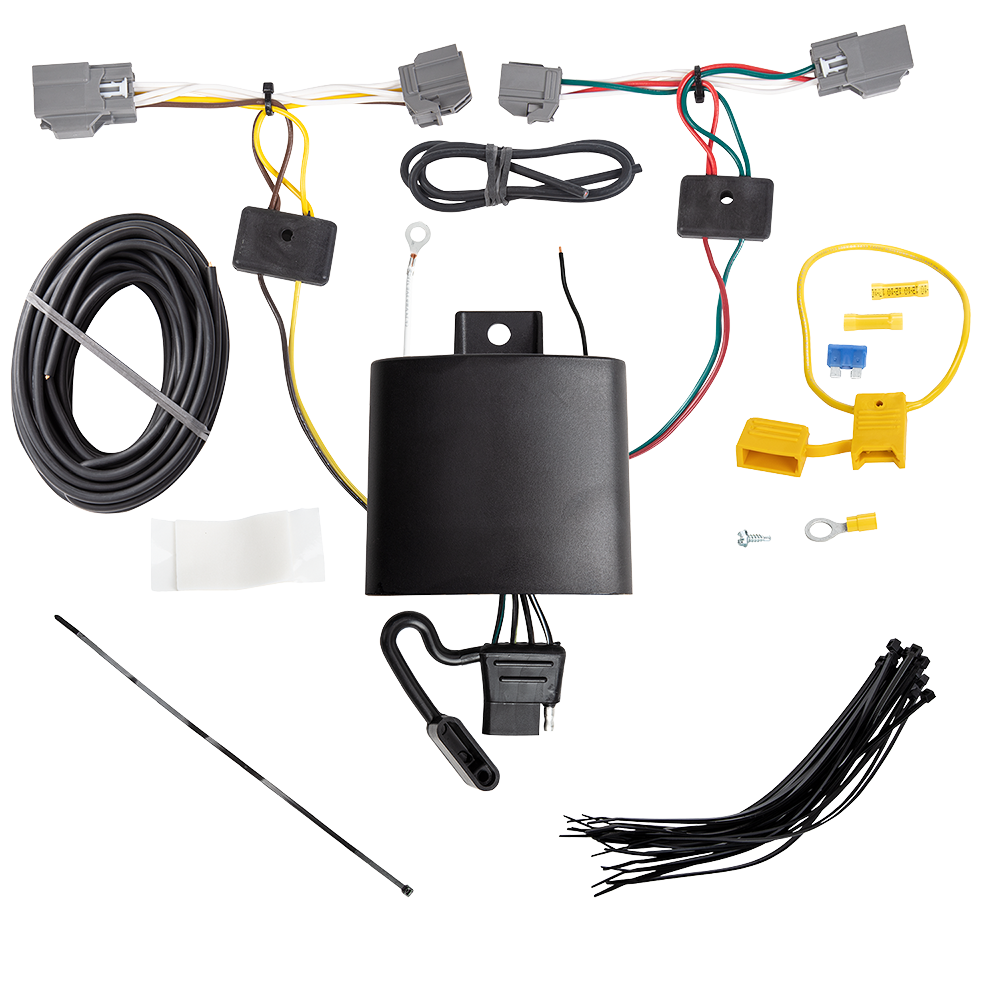 For 2016-2024 Volvo XC90 7-Way RV Wiring kit by: Tekonsha For 2016-2024 Volvo XC90 7-Way RV Wiring + Tekonsha Prodigy P3 Brake Control By Tekonsha