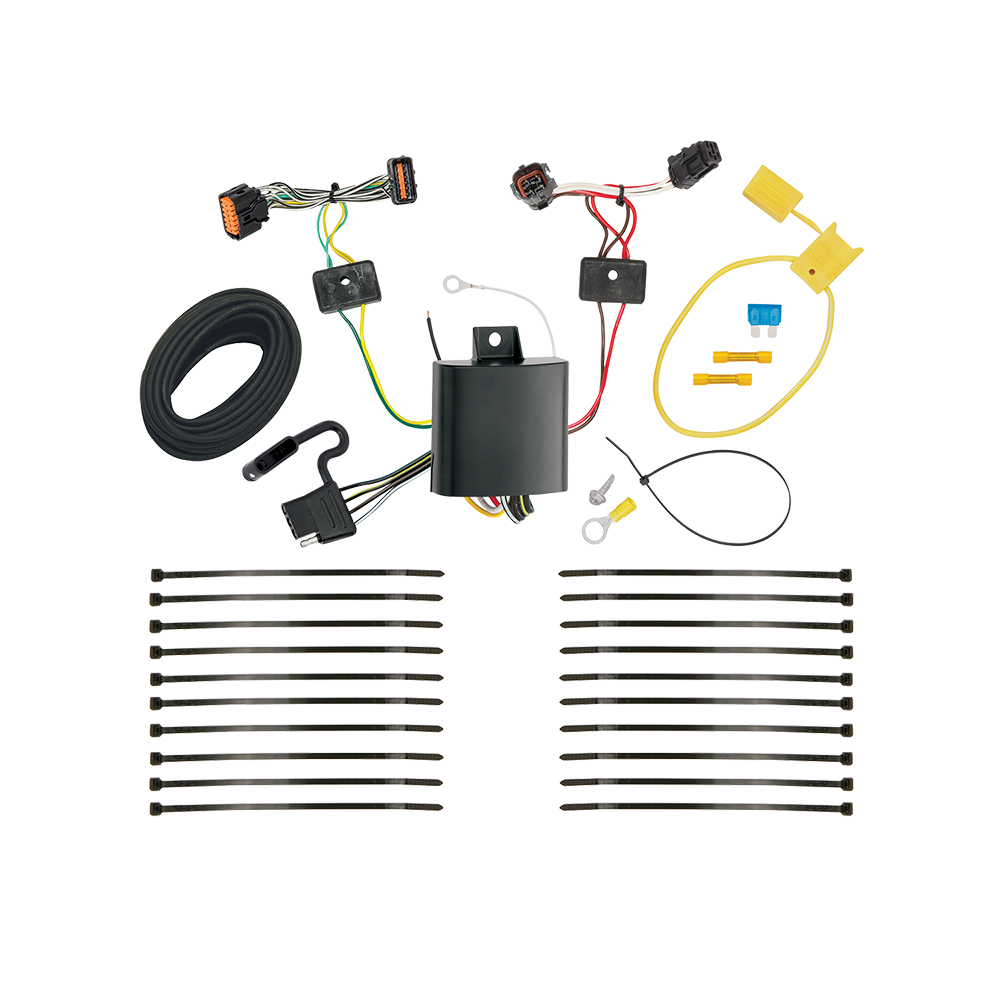 For 2017-2022 KIA Sportage 7-Way RV Wiring kit by: Tekonsha For 2017-2022 KIA Sportage 7-Way RV Wiring By Tekonsha