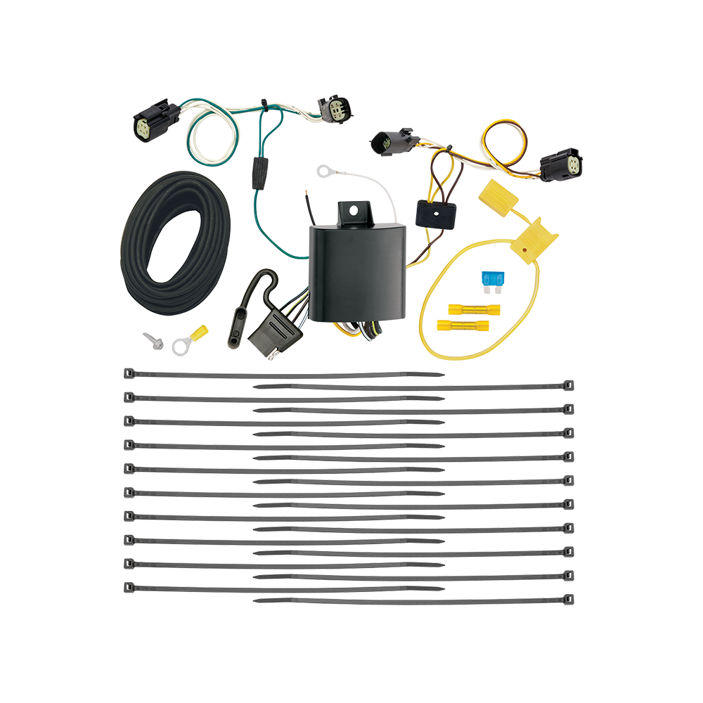 For 2018-2019 Chrysler Pacifica 7-Way RV Wiring kit by: Tekonsha For 2018-2019 Chrysler Pacifica 7-Way RV Wiring + Pro Series POD Brake Control + Plug & Play BC Adapter (For Touring Plus Models) By Tekonsha