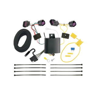 For 2015-2023 RAM ProMaster City 7-Way RV Wiring + Tekonsha Brakeman IV Brake Control + Generic BC Wiring Adapter By Tekonsha