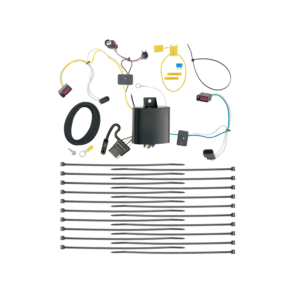 For 2022-2023 Jeep Grand Cherokee WK 7-Way RV Wiring kit by: Tekonsha For 2022-2023 Jeep Grand Cherokee WK 7-Way RV Wiring + Pro Series Pilot Brake Control + Plug & Play BC Adapter By Tekonsha
