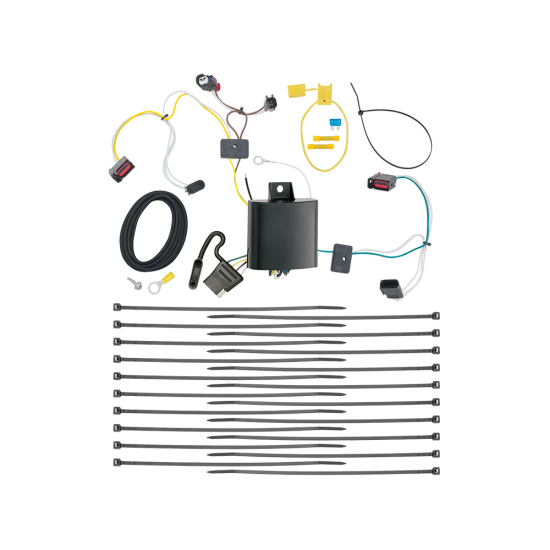 For 2022-2023 Jeep Grand Cherokee WK 7-Way RV Wiring kit by: Tekonsha For 2022-2023 Jeep Grand Cherokee WK 7-Way RV Wiring + Pro Series Pilot Brake Control + Plug & Play BC Adapter By Tekonsha