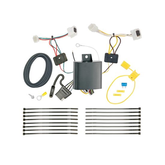 For 2017-2021 Mazda CX-5 7-Way RV Wiring kit by: Tekonsha For 2017-2021 Mazda CX-5 7-Way RV Wiring + Pro Series Pilot Brake Control + Generic BC Wiring Adapter (For All Styles Models) By Tekonsha
