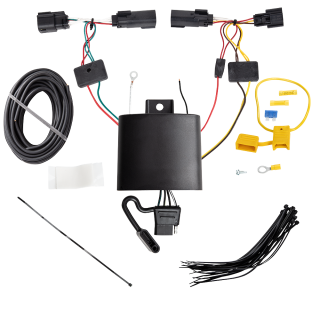 For 2019-2023 Jeep Cherokee 7-Way RV Wiring kit by: Tekonsha For 2019-2023 Jeep Cherokee 7-Way RV Wiring + Pro Series POD Brake Control + Plug & Play BC Adapter By Tekonsha