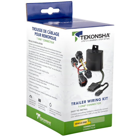 For 2019-2024 Toyota RAV4 7-Way RV Wiring kit by: Tekonsha For 2019-2024 Toyota RAV4 7-Way RV Wiring By Tekonsha