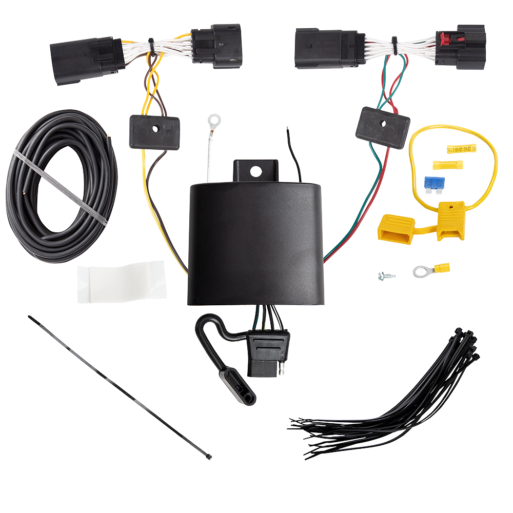 For 2019-2024 Lincoln Nautilus 7-Way RV Wiring kit by: Tekonsha For 2019-2024 Lincoln Nautilus 7-Way RV Wiring + Tekonsha Prodigy P2 Brake Control By Tekonsha