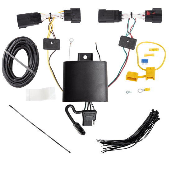 For 2019-2024 Lincoln Nautilus 7-Way RV Wiring kit by: Tekonsha For 2019-2024 Lincoln Nautilus 7-Way RV Wiring + Tekonsha Prodigy P2 Brake Control By Tekonsha