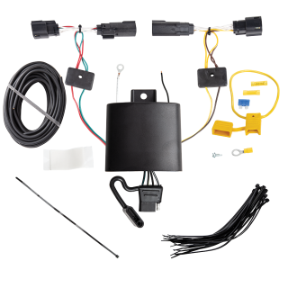 For 2020-2022 Ford Escape 7-Way RV Wiring + Pro Series Pilot Brake Control + Generic BC Wiring Adapter By Tekonsha