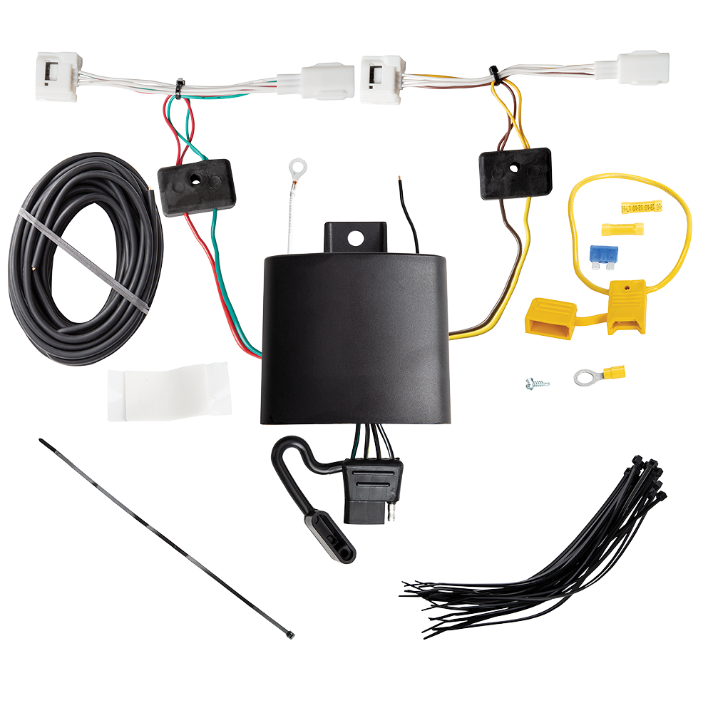 For 2020-2024 Mazda CX-30 7-Way RV Wiring + Pro Series Pilot Brake Control + Generic BC Wiring Adapter By Tekonsha