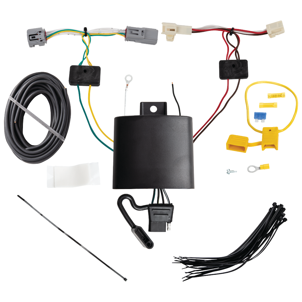 For 2021-2024 Toyota Venza 7-Way RV Wiring kit by: Tekonsha For 2021-2024 Toyota Venza 7-Way RV Wiring + Tekonsha BRAKE-EVN Brake Control + Generic BC Wiring Adapter By Tekonsha
