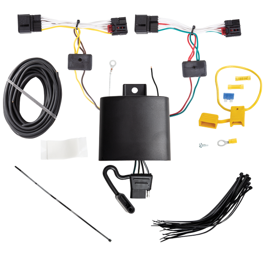 For 2021-2024 Volkswagen Atlas Cross Sport 7-Way RV Wiring kit by: Tekonsha For 2021-2024 Volkswagen Atlas Cross Sport 7-Way RV Wiring By Tekonsha