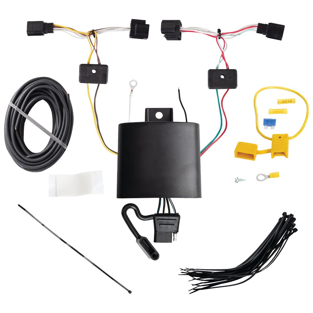 For 2022-2023 Acura MDX 7-Way RV Wiring + Pro Series Pilot Brake Control + Generic BC Wiring Adapter By Tekonsha