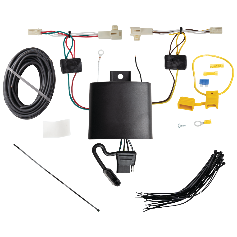 For 2022-2024 Mitsubishi Outlander 7-Way RV Wiring kit by: Tekonsha For 2022-2024 Mitsubishi Outlander 7-Way RV Wiring + Tekonsha BRAKE-EVN Brake Control + Generic BC Wiring Adapter By Tekonsha