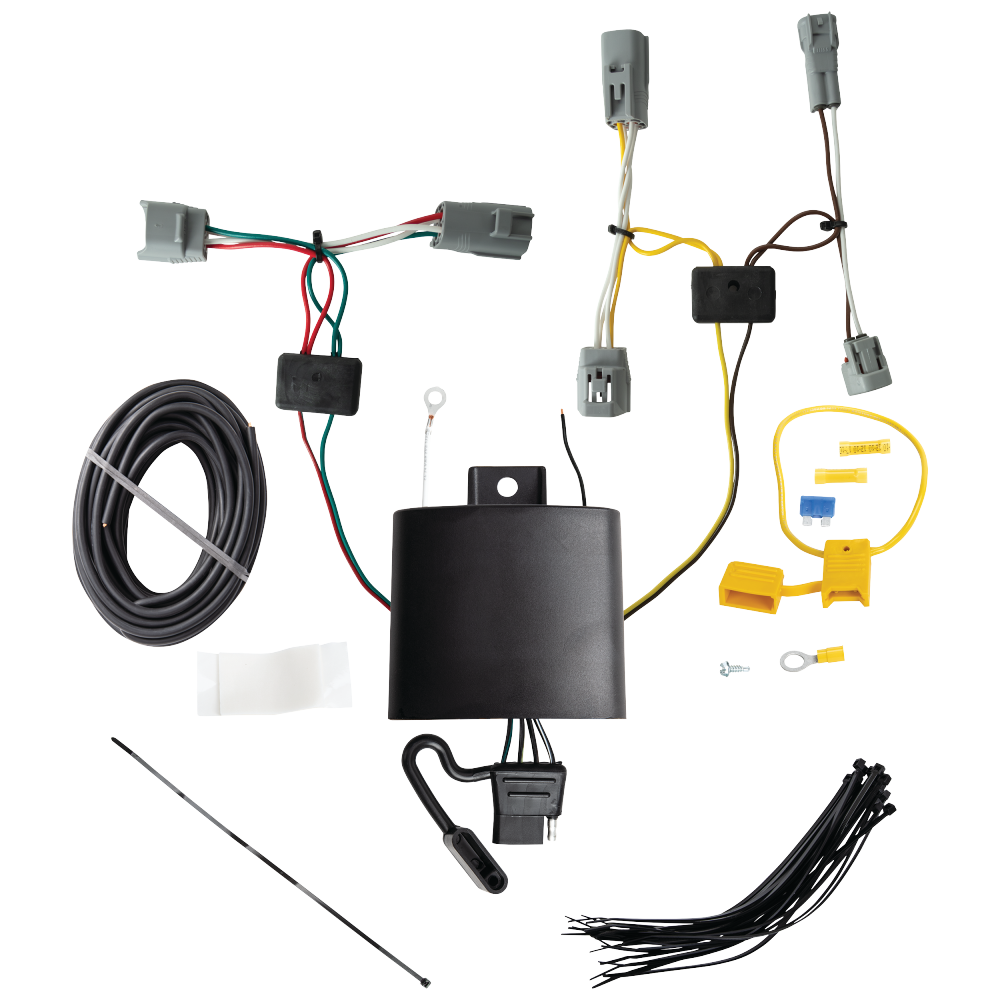 For 2022-2024 Toyota Corolla Cross 7-Way RV Wiring kit by: Tekonsha For 2022-2024 Toyota Corolla Cross 7-Way RV Wiring + Tekonsha Prodigy P3 Brake Control (Excludes: w/LED Taillights Models) By Tekonsha