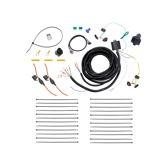 For 2014-2023 Dodge Durango 7-Way RV Wiring kit by: Tekonsha For 2014-2023 Dodge Durango 7-Way RV Wiring + Tekonsha Voyager Brake Control + Plug & Play BC Adapter By Tekonsha