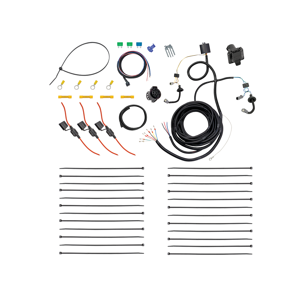For 2015-2024 Ford Transit-350 7-Way RV Wiring + Tekonsha BRAKE-EVN Brake Control (For Dual Rear Wheel Models) By Tekonsha