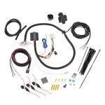 For 2014-2019 Toyota Highlander 7-Way RV Wiring kit by: Tekonsha For 2014-2019 Toyota Highlander 7-Way RV Wiring + Tekonsha Primus IQ Brake Control By Tekonsha