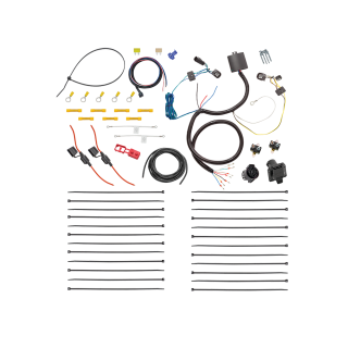 For 2011-2020 Dodge Grand Caravan 7-Way RV Wiring kit by: Tekonsha For 2011-2020 Dodge Grand Caravan 7-Way RV Wiring + Pro Series POD Brake Control By Tekonsha