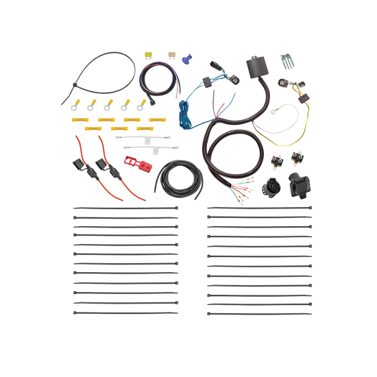 For 2011-2020 Dodge Grand Caravan 7-Way RV Wiring kit by: Tekonsha For 2011-2020 Dodge Grand Caravan 7-Way RV Wiring By Tekonsha