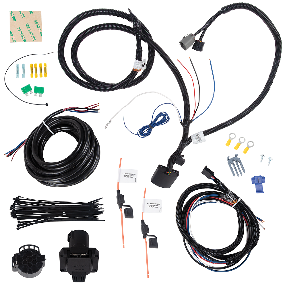 For 2015-2021 KIA Sedona 7-Way RV Wiring kit by: Tekonsha For 2015-2021 KIA Sedona 7-Way RV Wiring By Tekonsha