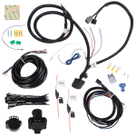 For 2013-2018 Hyundai Santa Fe 7-Way RV Wiring kit by: Tekonsha For 2013-2018 Hyundai Santa Fe 7-Way RV Wiring (For (6/7 Passenger) Models) By Tekonsha