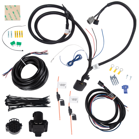 For 2013-2018 Hyundai Santa Fe 7-Way RV Wiring kit by: Tekonsha For 2013-2018 Hyundai Santa Fe 7-Way RV Wiring (For (6/7 Passenger) Models) By Tekonsha