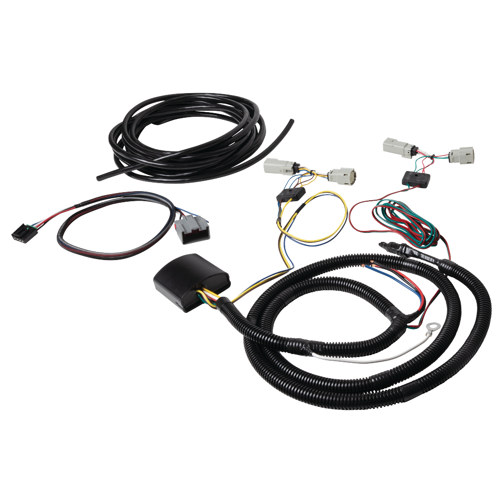 For 2021-2024 Ford Bronco 7-Way RV Wiring + Tekonsha Primus IQ Brake Control + Plug & Play BC Adapter (For w/LED Taillights Models) By Tekonsha